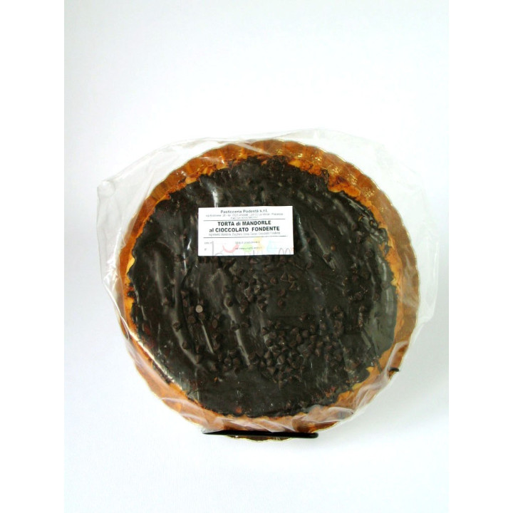 Torta di mandorle e cioccolato fondente 450g