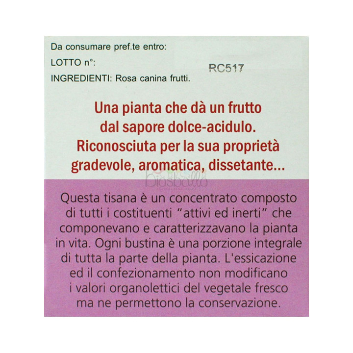 Infuso Rosa Canina 40g