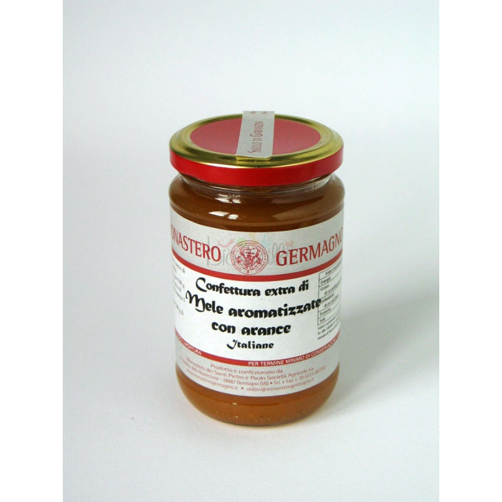 Confettura di Mele aromatizzate con arance 330g