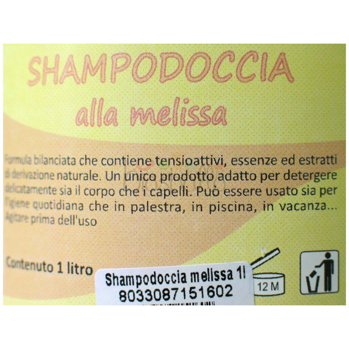 Shampoo doccia alla melissa 1ltl