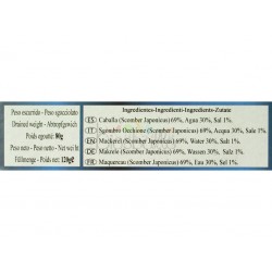 Filetti sgombro al naturale 120g