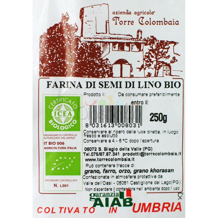 Farina di semi di lino 250g