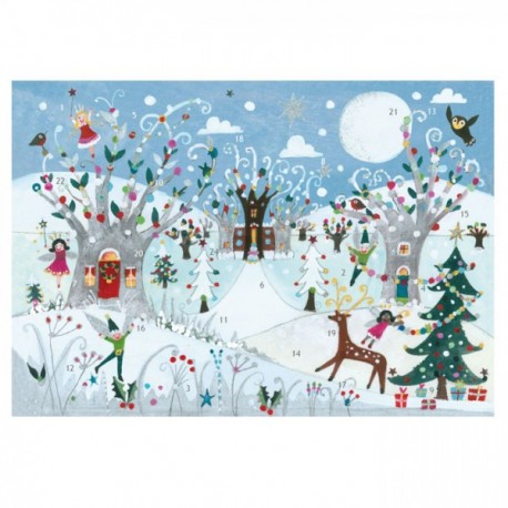 Calendario dell'Avvento - Foresta invernale