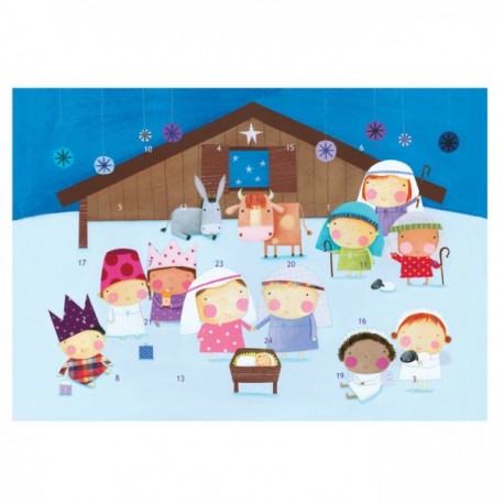 Calendario dell'Avvento - la Natività