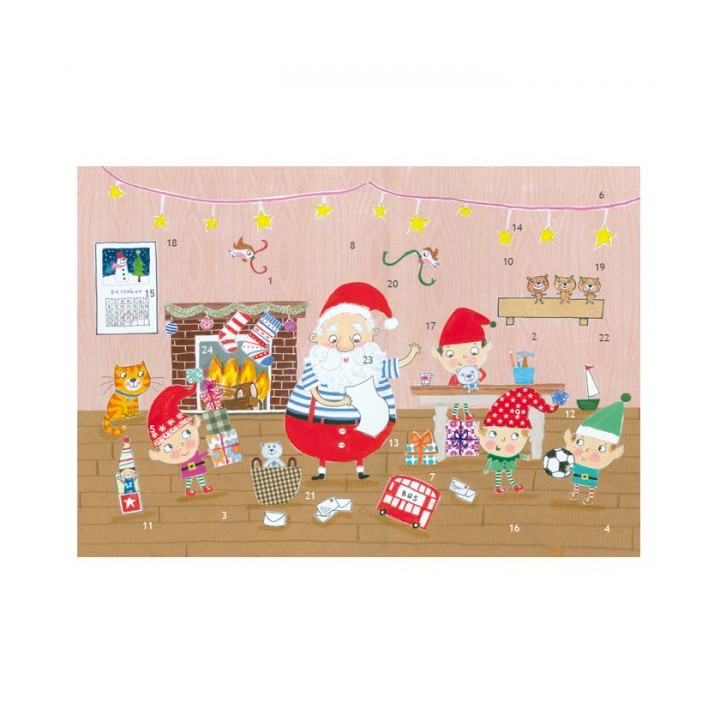 Calendario dell'Avvento - Laboratorio di Babbo Natale