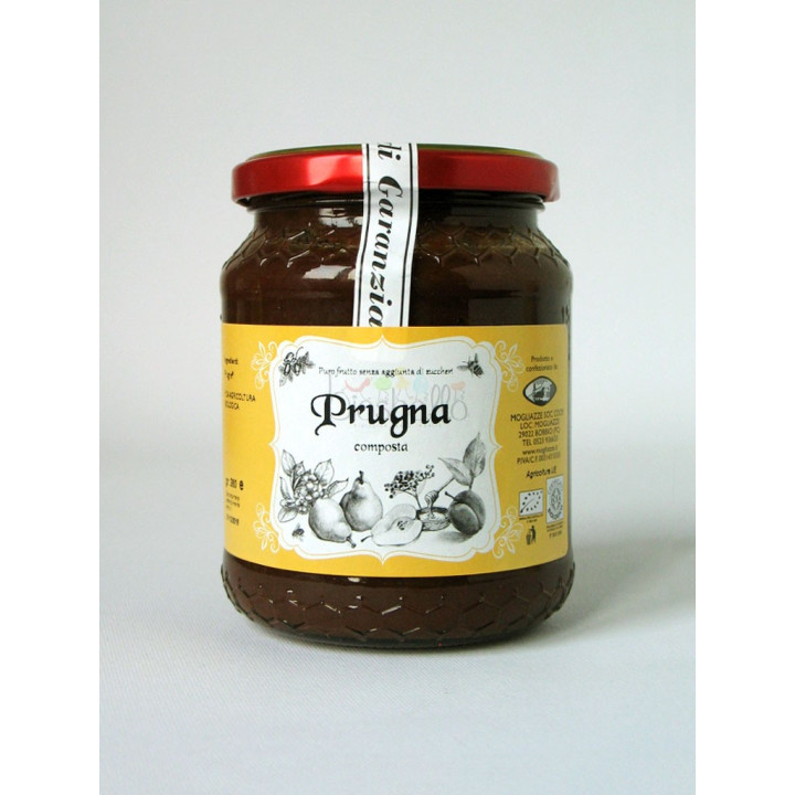 Composta di Prugne senza zucchero 380g