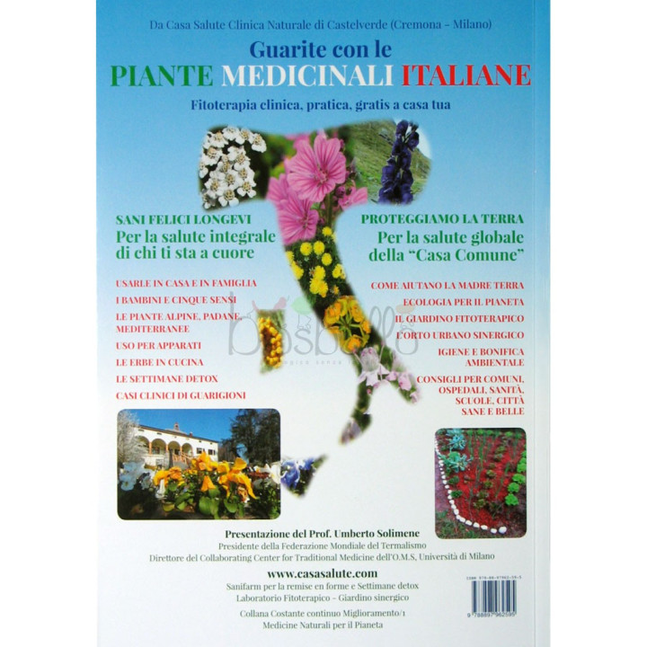 Libro Guarite con le piante medicinali italiane di Dott. Antonio Bianchi