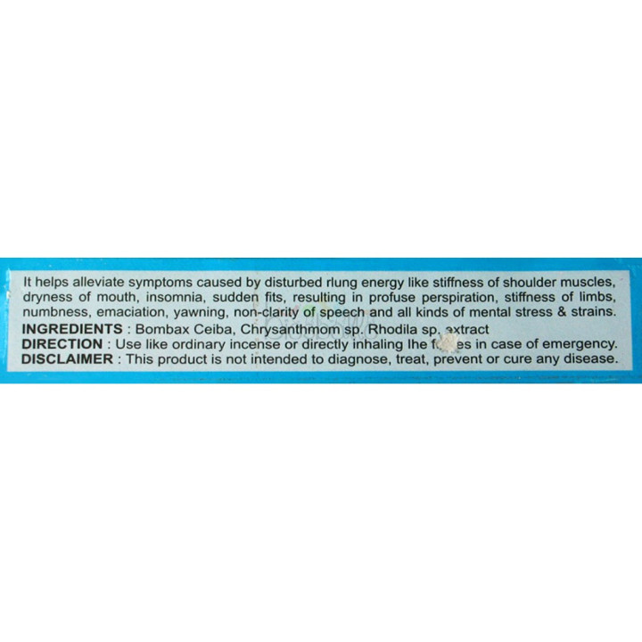 Incenso tibetano Sorig antistress