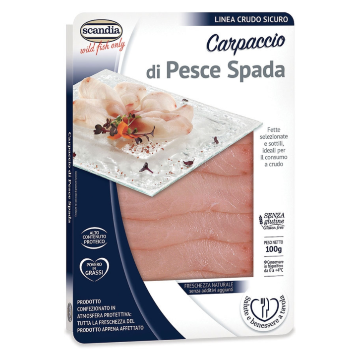 Carpaccio di Pesce Spada 100g