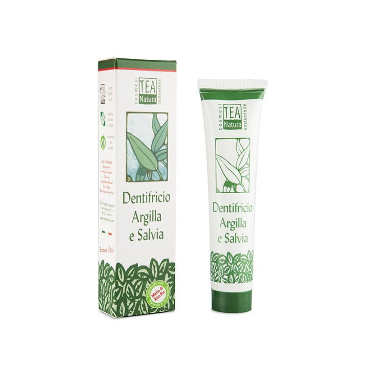 Dentifricio argilla e salvia 75ml