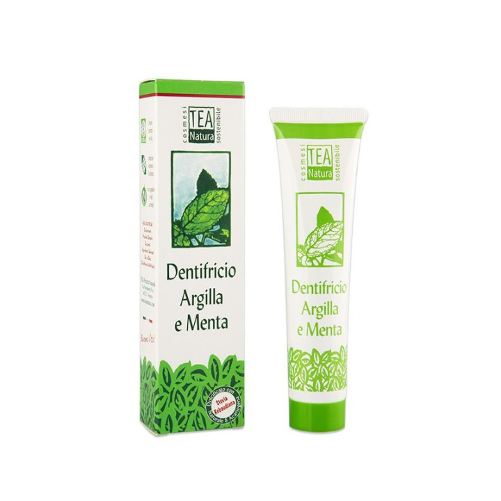 Dentifricio argilla e menta 75 ml