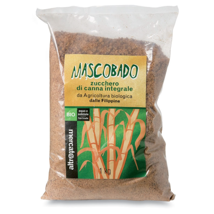 Zucchero integrale di canna Mascobado 500g