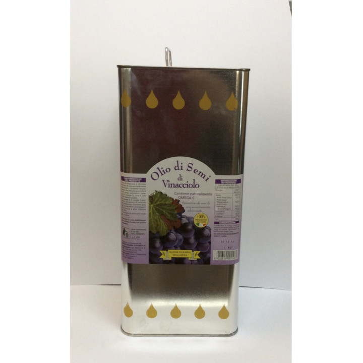 Olio di semi di Vinacciolo latta 10lt