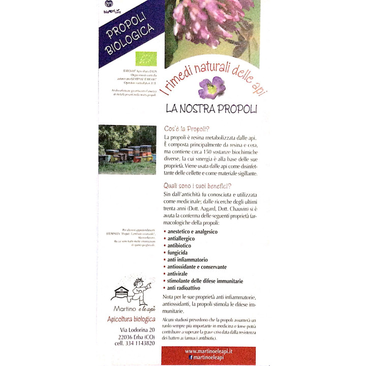 Miele e propoli 250g
