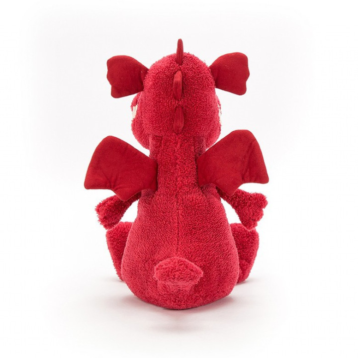 Peluche morbido Draghetto Dentone 36cm
