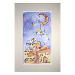 Riproduzione di acquarello...