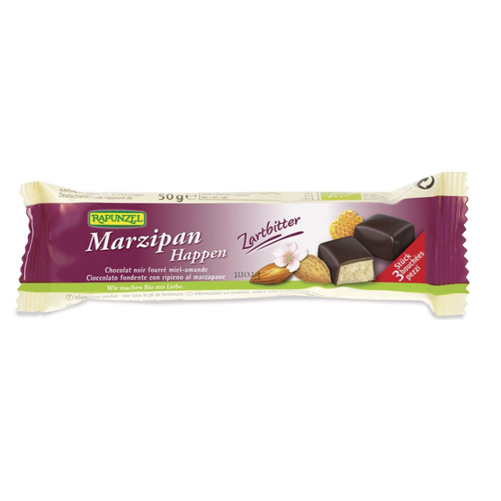 Marzapane ricoperto di cioccolato 50g