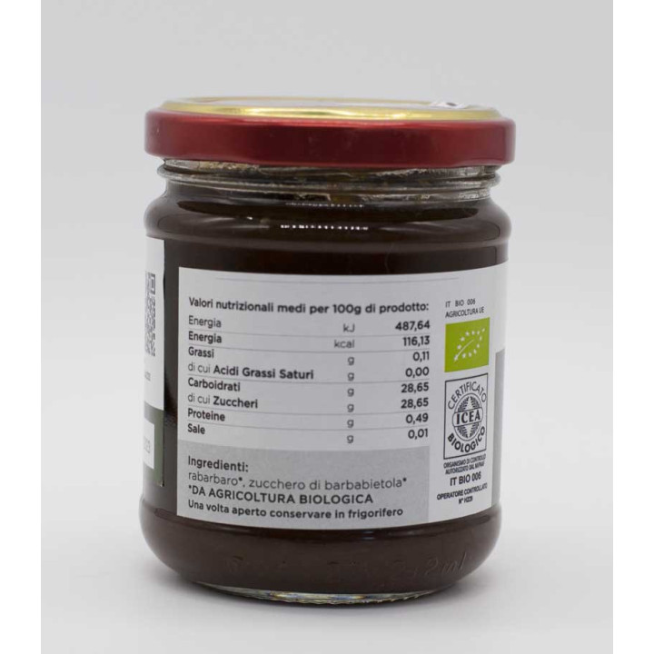 Confettura di Rabarbaro 250g