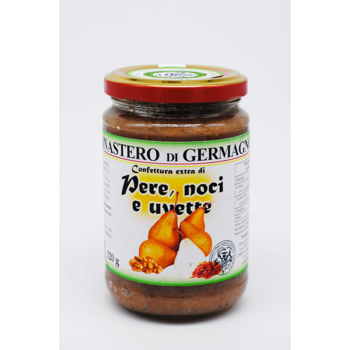 Confettura di Pere, noci e uvetta 340g