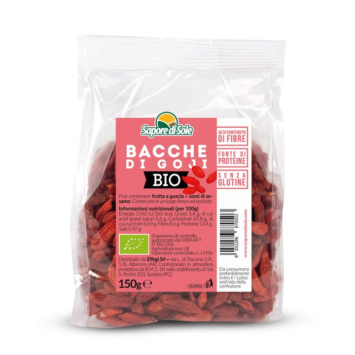 Bacche di Goji esiccate bio 150g