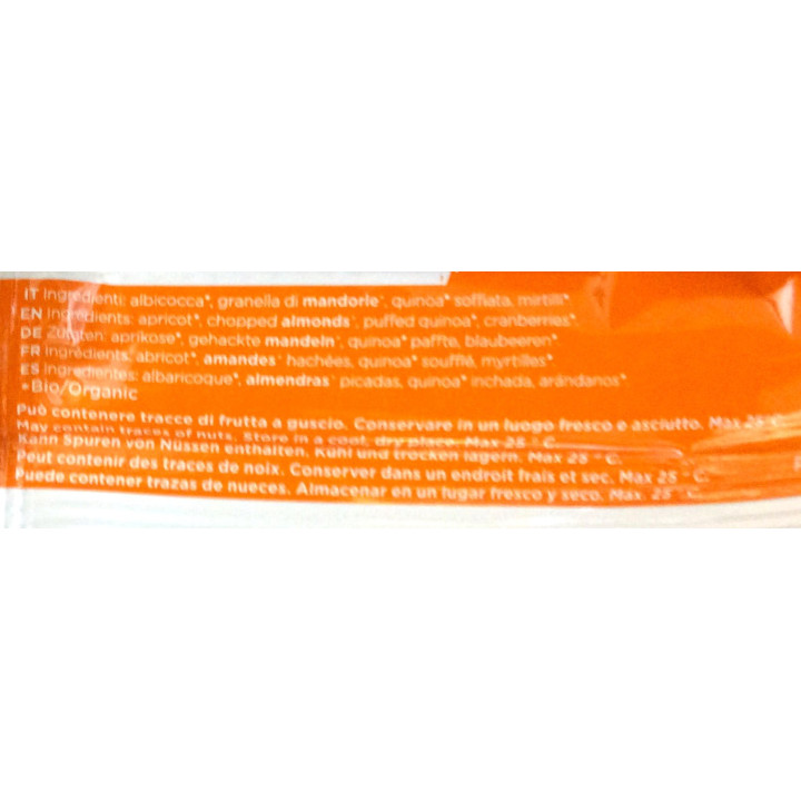 Barretta albicocca Dr Mozzi 40g