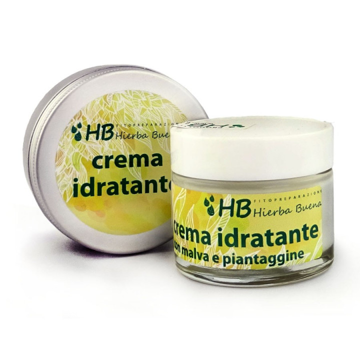 Crema idratante malva-piantaggine 50ml in vaso