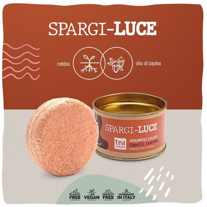 Spargi-Luce Shampoo solido capelli trattati 55gr