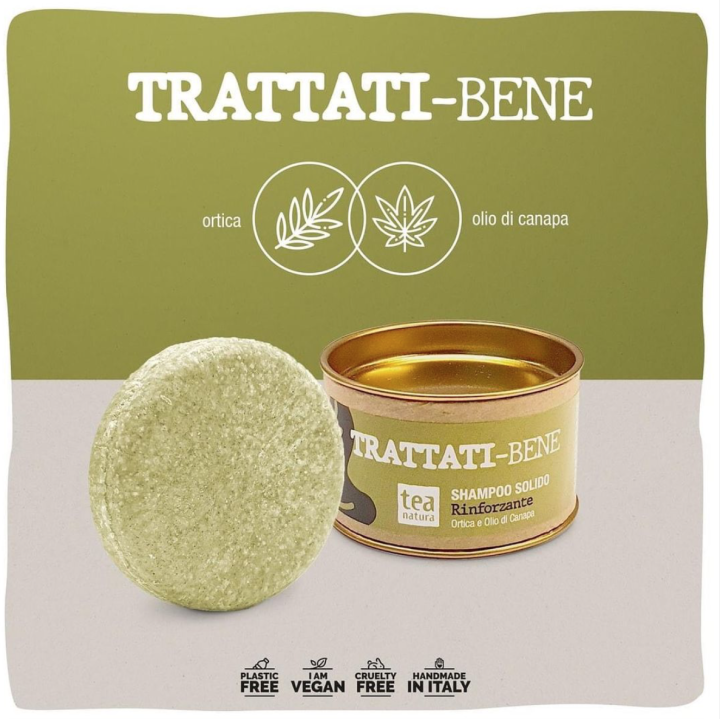 Trattati-bene Shampoo solido Rinforzante 55gr