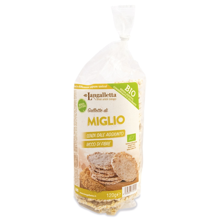 Gallette di miglio Langalletta d'Alba 120g