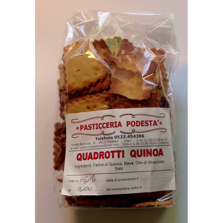 Crackers di Quinoa al rosmarino 300g