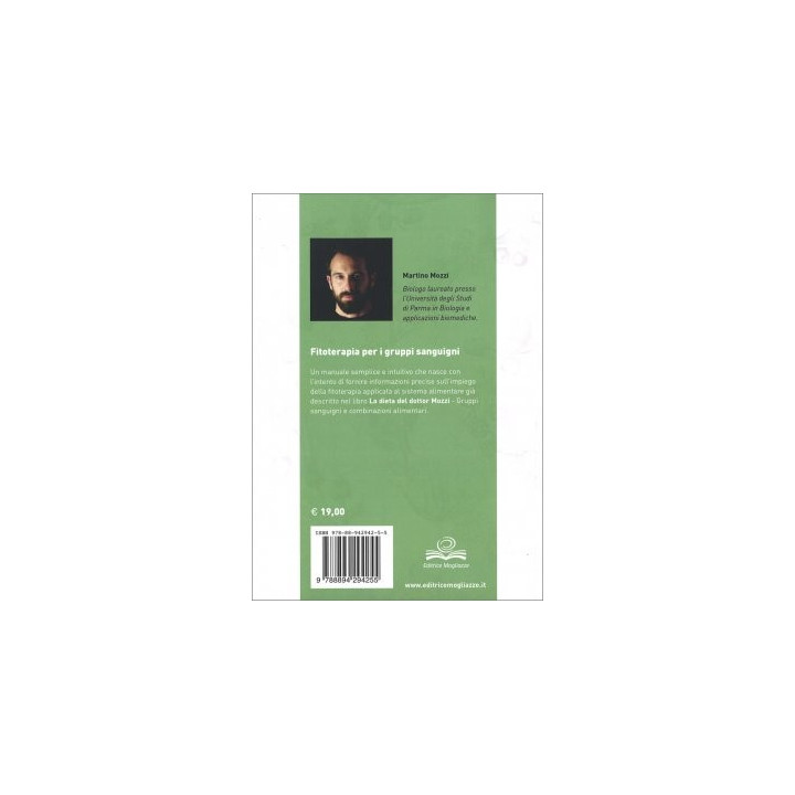 libro "Fitoterapia per i gruppi sanguigni"