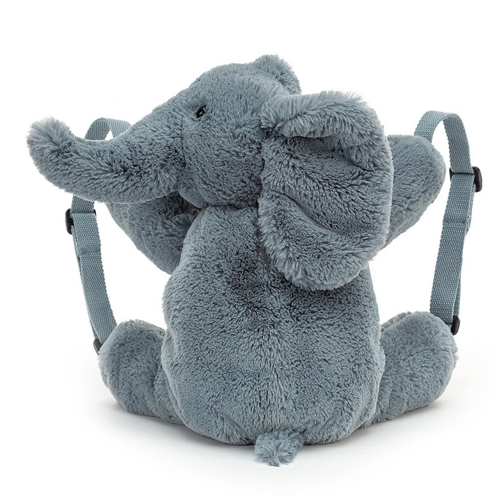 Peluche Zainetto Elefante 28x30cm