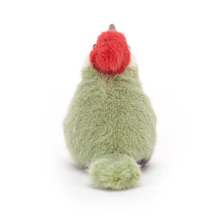 Peluche Picchio Verde 10x7cm