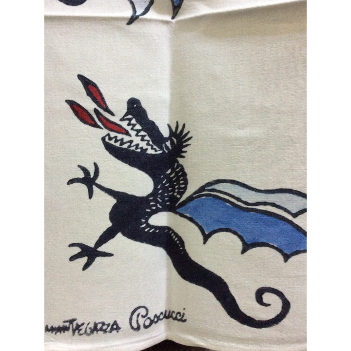 Tovaglietta Canovaccio 100% lino Drago Pascucci 65x65