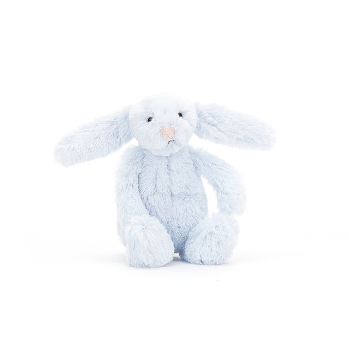Coniglietto azzurro tiny Peluches Jellycat 13x6x4cm