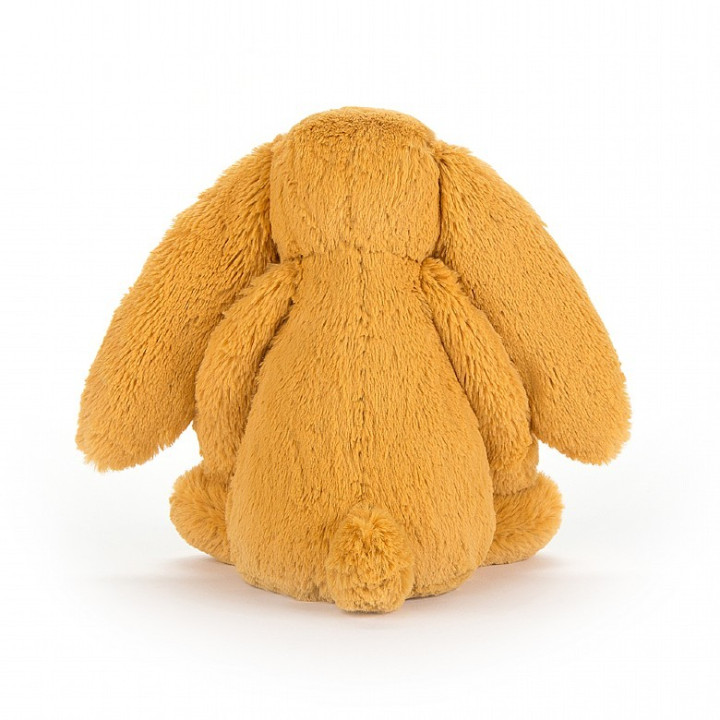 Coniglietto peluche color zafferano 30cm