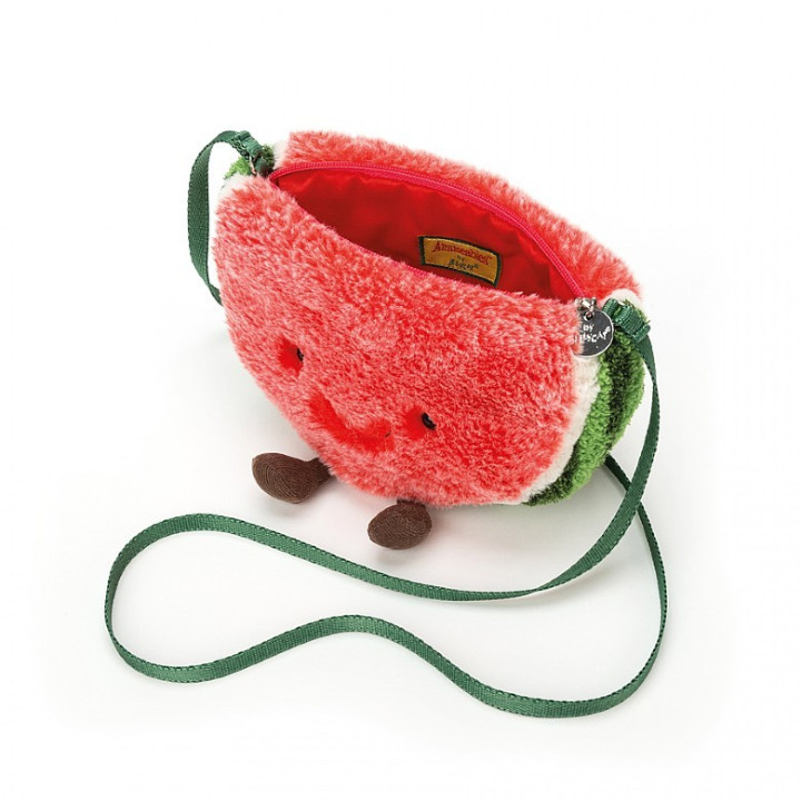 Amuseable Watermelon Bag Peluche Jellycat 17x22x7cm