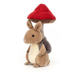 Conigletto con Fungo peluche 22cm