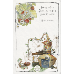 Quaderno 'Felicità' 10x15...