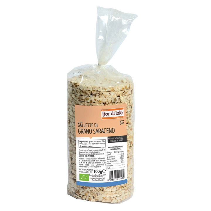 Gallette di grano saraceno 100g