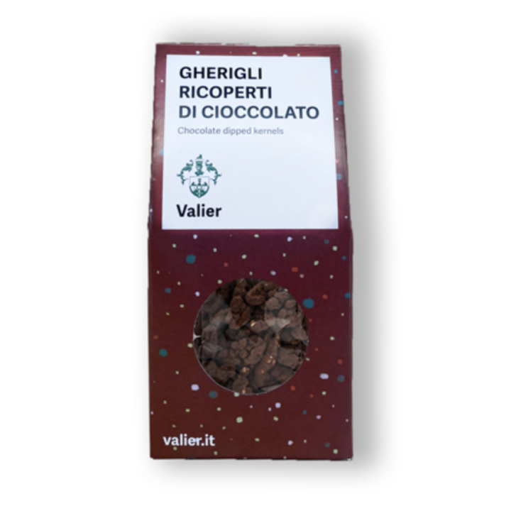 Gherigli di noci ricoperti di cioccolato 150g