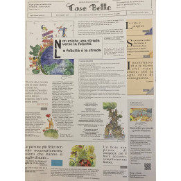 Carta da regalo con illustrazioni 'Cose belle' 70x100