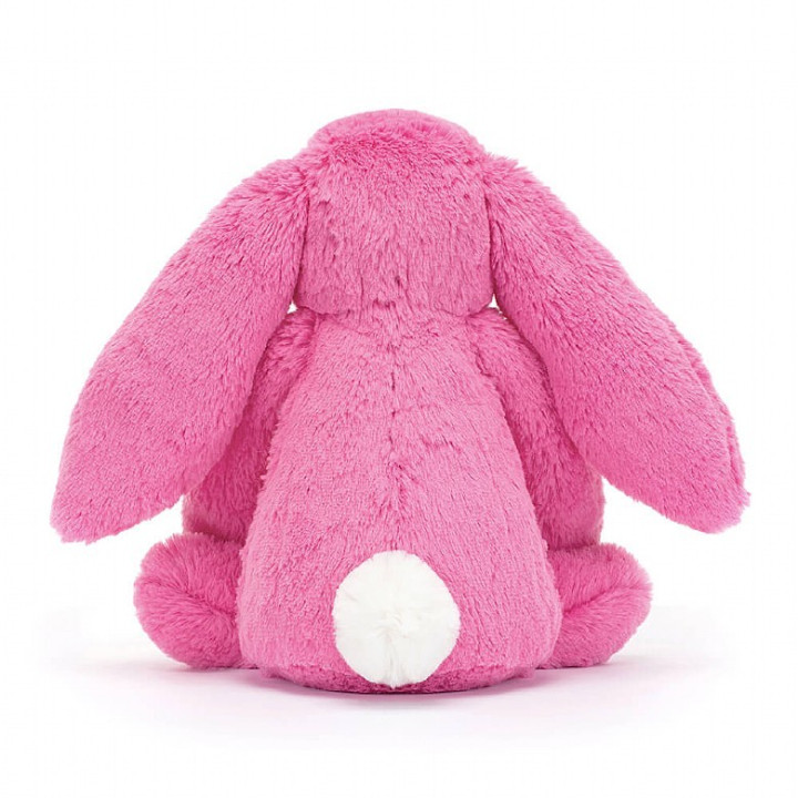 Coniglietto Rosa Acceso peluche 18cm