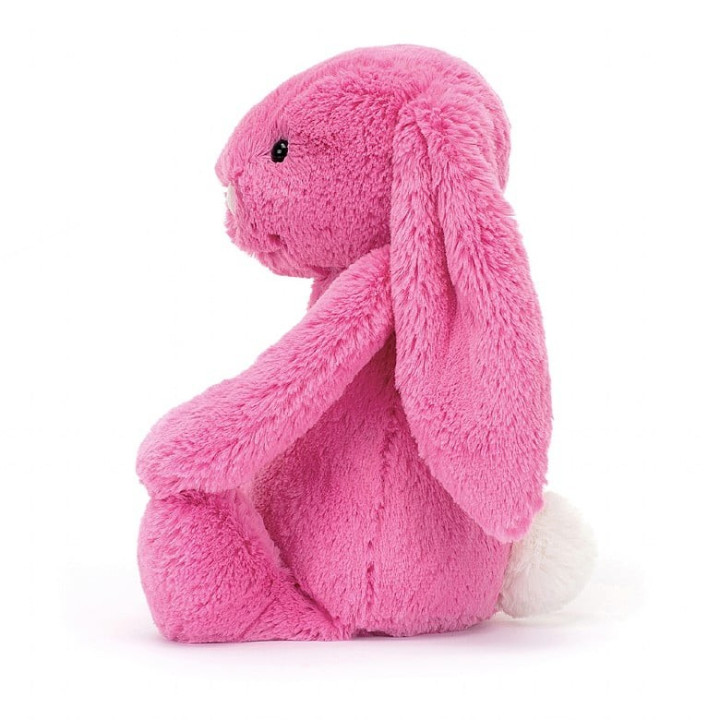 Coniglietto Rosa Acceso peluche 18cm