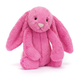 Coniglietto Rosa Acceso peluche 18cm