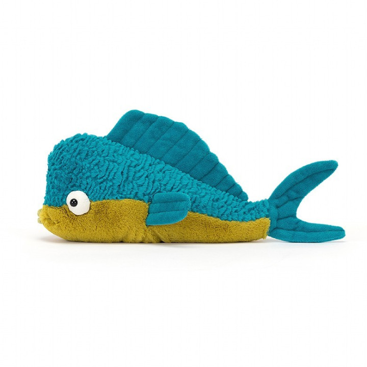 Pesce Delano Dorado Peluches Jellycat 12x9x24cm