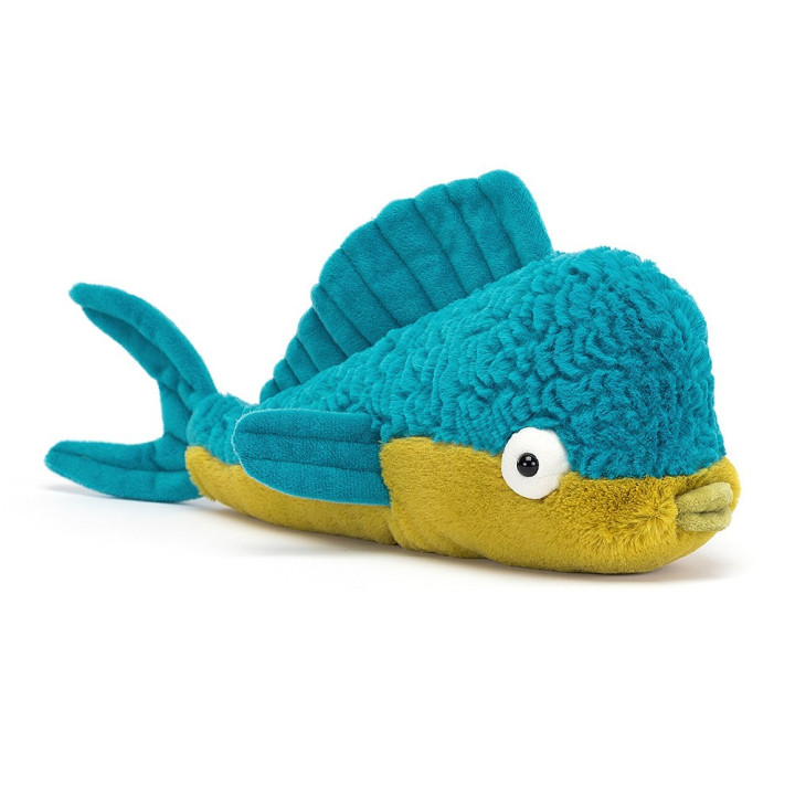 Pesce Delano Dorado Peluches Jellycat 12x9x24cm