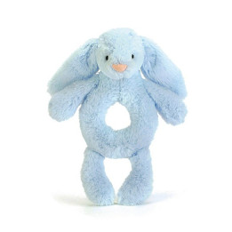 Coniglietto ad anello azzurro Peluches Jellycat 18cm