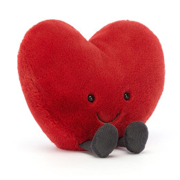 Cuore piccolo Divertente peluches 12cm