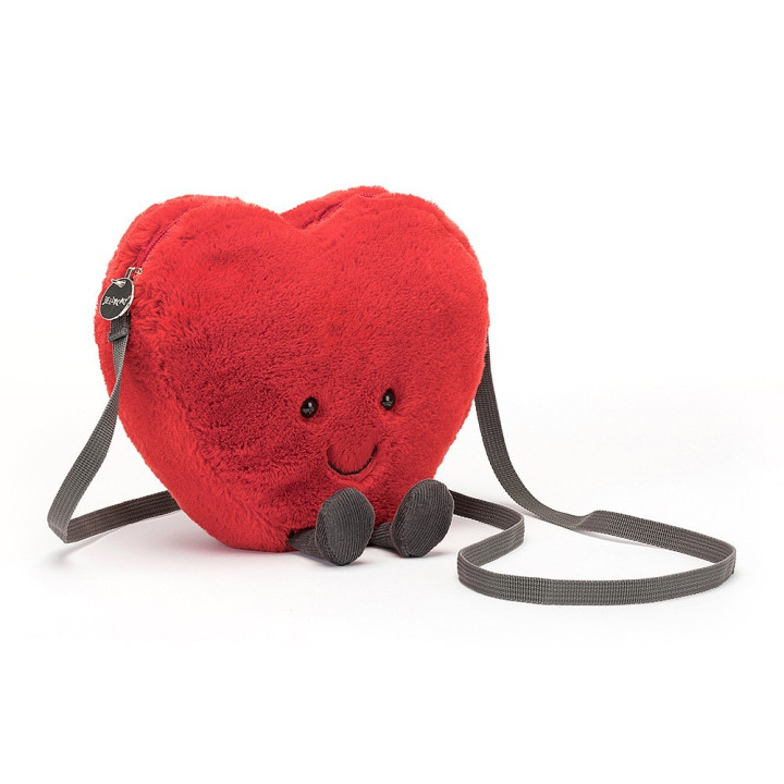 Amuseables Heart Bag Peluches Jellycat 17x18x5cm